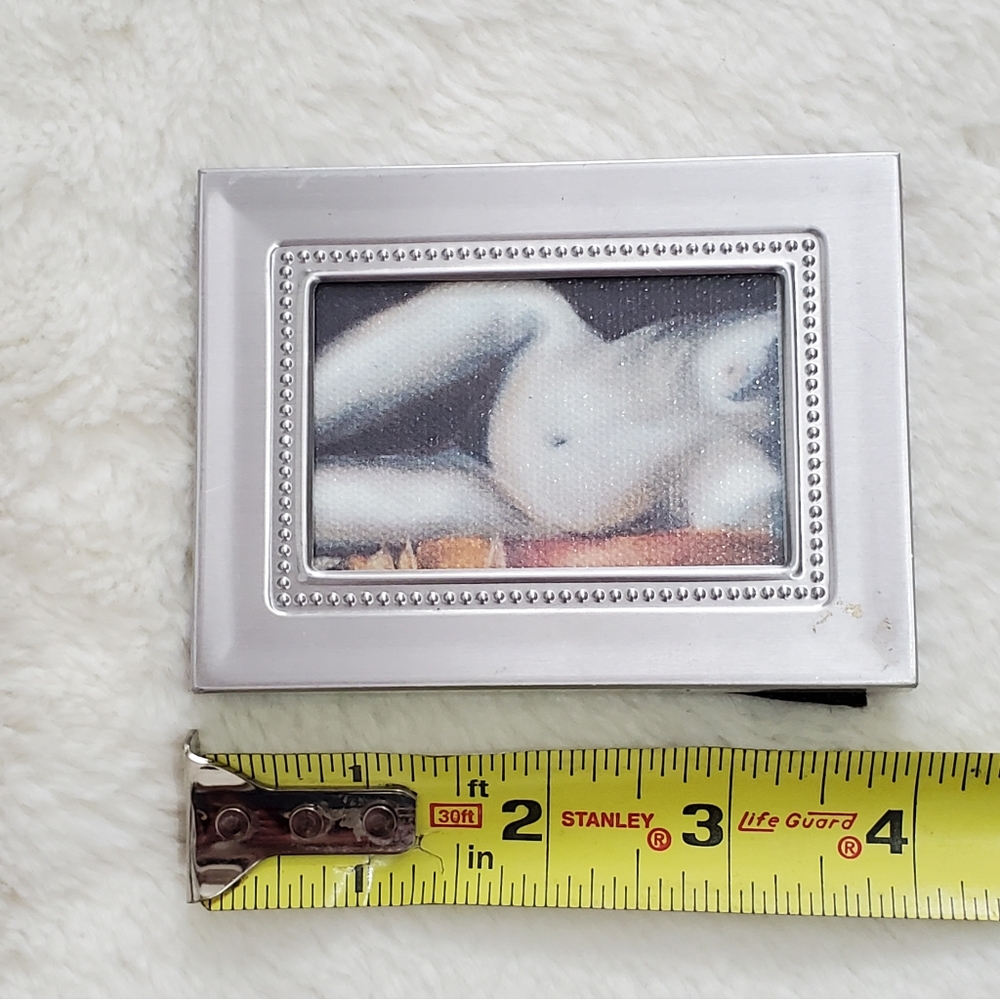 Sphinx Art - Oil Painting On Canva Print - Elegant Silver Framed Art Painting